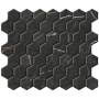 Daltile Sample Only of PT15HEXMS1P2 INFINITE BLACK