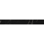 Daltile Perpetuo 24" x 3" Polished Porcelain Bullnose - Sold by Piece INFINITE BLACK