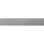 Daltile Render Metals - 3" x 18" Rectangle Wall Tile - Textured Visual - Sold by Piece Iron