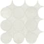 Daltile Rekindle - 14" x 14" Geometric Floor and Wall Tile - Matte Visual - Sold by Carton (0.97 SF/Carton) White
