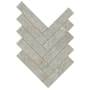 Daltile Rekindle - 2" x 6" Solid Floor and Wall Tile - Matte Visual - Sold by Carton (0.78 SF/Carton) Light Grey