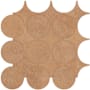 Daltile Rekindle - 14" x 14" Geometric Floor and Wall Tile - Matte Visual - Sold by Carton (0.97 SF/Carton) Terracotta