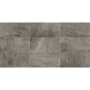Daltile Slate Attache - 12" x 24" Rectangle Floor and Wall Tile - Textured Visual - Sold by Carton (17.6 SF/Carton) Meta Dark Gray