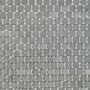 Daltile Metallica - 1" x 1" Penny Mosaic Wall Tile - Polished Metal Visual Brushed Stainless Steel