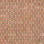 Daltile Metallica - 1" x 1" Penny Mosaic Wall Tile - Polished Metal Visual Oxidized Copper