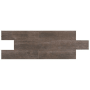 Daltile Willow Bend - 6" x 24" Rectangle Floor and Wall Tile - Matte Visual - Sold by Carton (16.1 SF/Carton) Smoky Brown