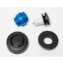 Dearborn True Blue 1-1/2" Tub Drain Kit - with Overflow Matte Black