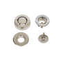 Dearborn True Blue 1-1/2" Tub Drain Kit - with Overflow Brushed Nickel