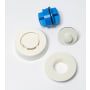 Dearborn True Blue 1-1/2" Tub Drain Kit - with Overflow White