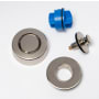 Dearborn True Blue 1-1/2" Tub Drain Kit - with Overflow Brushed Nickel