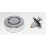 Dearborn True Blue 1-1/2" Tub Drain Kit - with Overflow Chrome