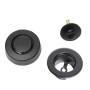 Dearborn True Blue 1-1/2" Tub Drain Kit - with Overflow Matte Black