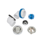 Dearborn True Blue 1-1/2" Tub Drain Kit - with Overflow N/A