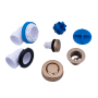 Dearborn True Blue 1-1/2" Tub Drain Kit - with Overflow Champagne Bronze