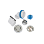 Dearborn True Blue 1-1/2" Tub Drain Kit - with Overflow N/A