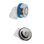 Dearborn True Blue 1-1/2" Tub Drain Kit - with Overflow Chrome