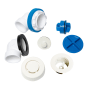 Dearborn True Blue 1-1/2" Tub Drain Kit - with Overflow White