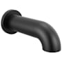Delta Trinsic 7" Non Diverter Wall Mounted Tub Spout Matte Black