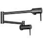 Delta 24" Wall-Mounted Pot Filler Matte Black