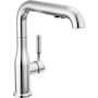 Delta Almari 1.8 GPM Single Handle Pull Out Kitchen Faucet - Includes Escutcheon Chrome