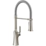 Delta Ermelo Pro 1.8 GPM Single Hole Pre-Rinse Spring Spout Pull Down Kitchen Faucet - Includes Escutcheon Brilliance Stainless