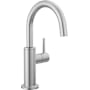 Delta Contemporary Round 1.5 GPM Cold Only Water Dispenser Beverage Faucet - Reverse Osmosis Compatible Arctic Stainless