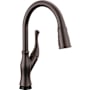 Delta Ophelia 1.8 GPM Single Hole Pull Down Touchless Kitchen Faucet with Touch2O, ShieldSpray, MagnaTite, Diamond Seal and Touch-Clean Technologies - Includes Escutcheon Venetian Bronze