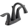 Delta Lahara Centerset Bathroom Faucet with Pop-Up Drain Assembly - Includes Lifetime Warranty Venetian Bronze