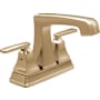 Delta Ashlyn 1.2 GPM Centerset Bathroom Faucet with Plastic Drain Assembly - For Trade Professionals Less Instructions and Aerator Wrench Champagne Bronze