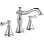 Delta Cassidy Widespread Bathroom Faucet with Pop-Up Drain Assembly - Includes Lifetime Warranty Chrome