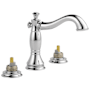 Delta Cassidy Widespread Bathroom Faucet with Pop-Up Drain Assembly - Handles Sold Separately - Includes Lifetime Warranty Chrome