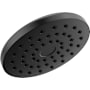 Delta PivotPro 1.75 GPM Single Function Raincan Shower Head with Touch-Clean Spray Holes Matte Black