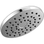 Delta PivotPro 1.75 GPM Single Function Raincan Shower Head with Touch-Clean Spray Holes Lumicoat Chrome