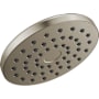 Delta PivotPro 1.75 GPM Single Function Raincan Shower Head with Touch-Clean Spray Holes Lumicoat Stainless