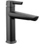 Delta Galeon 1.2 GPM Single Hole Bathroom Faucet Less Drain Assembly Matte Black
