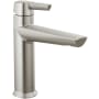 Delta Galeon 1.2 GPM Single Hole Bathroom Faucet Less Drain Assembly Lumicoat Stainless