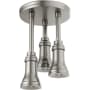 Delta Universal Showering 2.5 GPM Single Function Pendant Shower Head with LED Light Brilliance Stainless