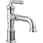 Delta Broderick 1.2 GPM Single Hole Bathroom Faucet with Lever Handle - Less Drain Assembly Lumicoat Chrome