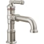 Delta Broderick 1.2 GPM Single Hole Bathroom Faucet with Lever Handle - Less Drain Assembly Lumicoat Stainless