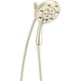 Delta Universal Showering Components 2.5 GPM Multi Function Shower Head Lumicoat Polished Nickel