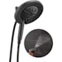 Delta In2ition 2.5 GPM Multi Function 2-in-1 Shower Head and Hand Shower with ProClean Matte Black