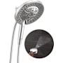 Delta In2ition 1.75 GPM Multi Function 2-in-1 Shower Head and Hand Shower with ProClean Lumicoat Chrome