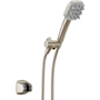 Delta VersaCurl 1.75 GPM Detangling Shower Tool - Includes Hose and Holder Spot Shield Brushed Nickel