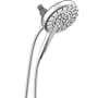 Delta Universal Showering In2ition 1.75 GPM 2-in-1 Hand Shower and Shower Head with ProClean Technology Chrome