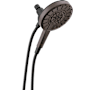 Delta Universal Showering In2ition 1.75 GPM 2-in-1 Hand Shower and Shower Head with ProClean Technology Venetian Bronze