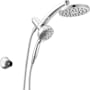 Delta PivotPro 1.75 GPM 3-in-1 Shower Head and 6 Setting Hand Shower with ProClean Spray, Magnetic Docking and Touch Clean Spray Holes Chrome