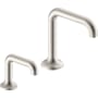 Delta Driftex 0.35 GPM Proximity Faucet with Soap Dispenser - Battery, Less Mixing Valve Brilliance Stainless