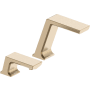 Delta Contrasta 1 GPM Proximity Faucet with Soap Dispenser - Hardwire, Less Transformer and Mixing Valve Champagne Bronze