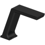Delta 820DPA 0.5 GPM Single Hole Bathroom Faucet - Electronic Hardwire Operated Trim Only Matte Black