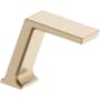 Delta 820DPA 0.5 GPM Single Hole Bathroom Faucet - Electronic Hardwire Operated Trim Only Champagne Bronze
